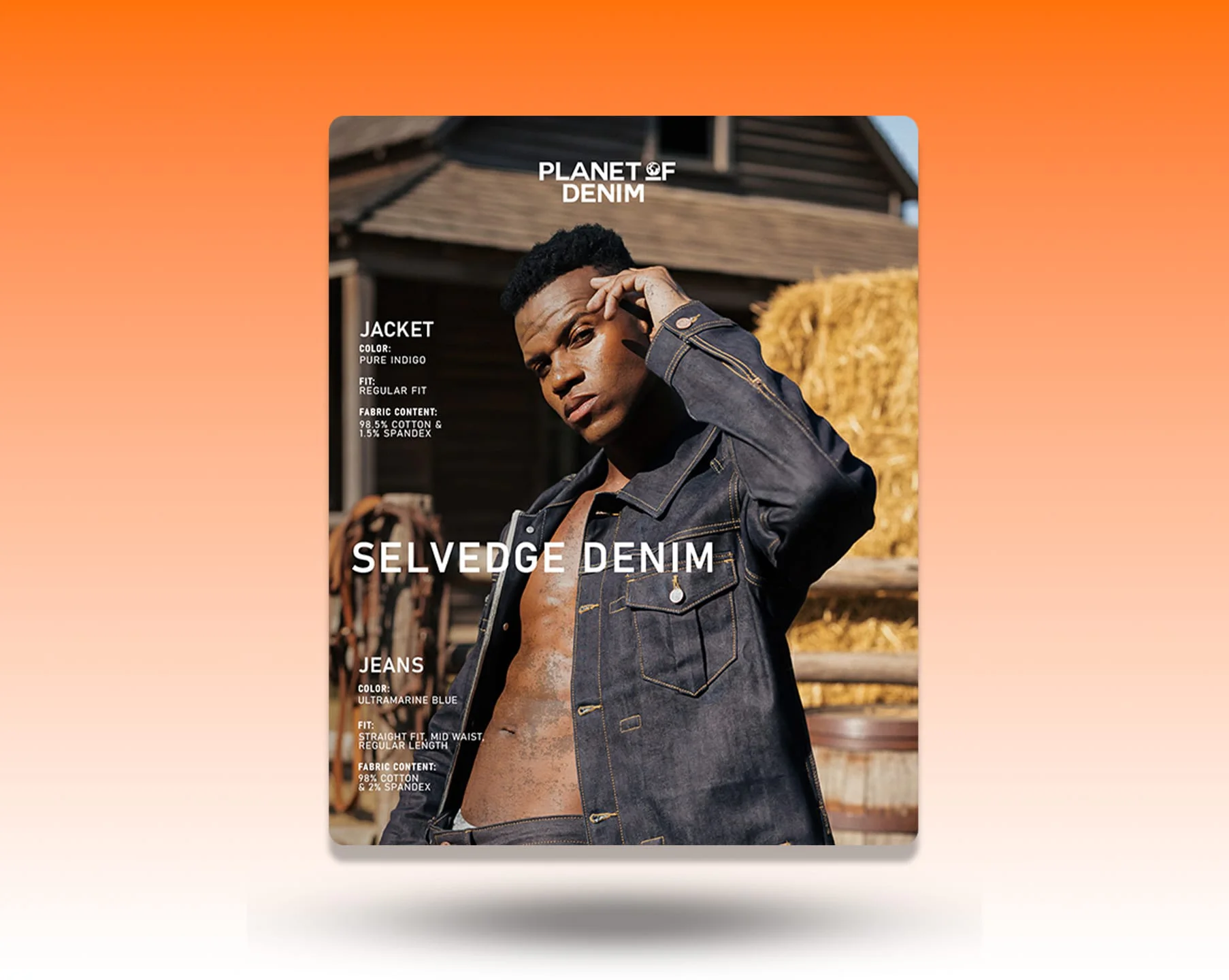 Planet Of Denim campaign design 3