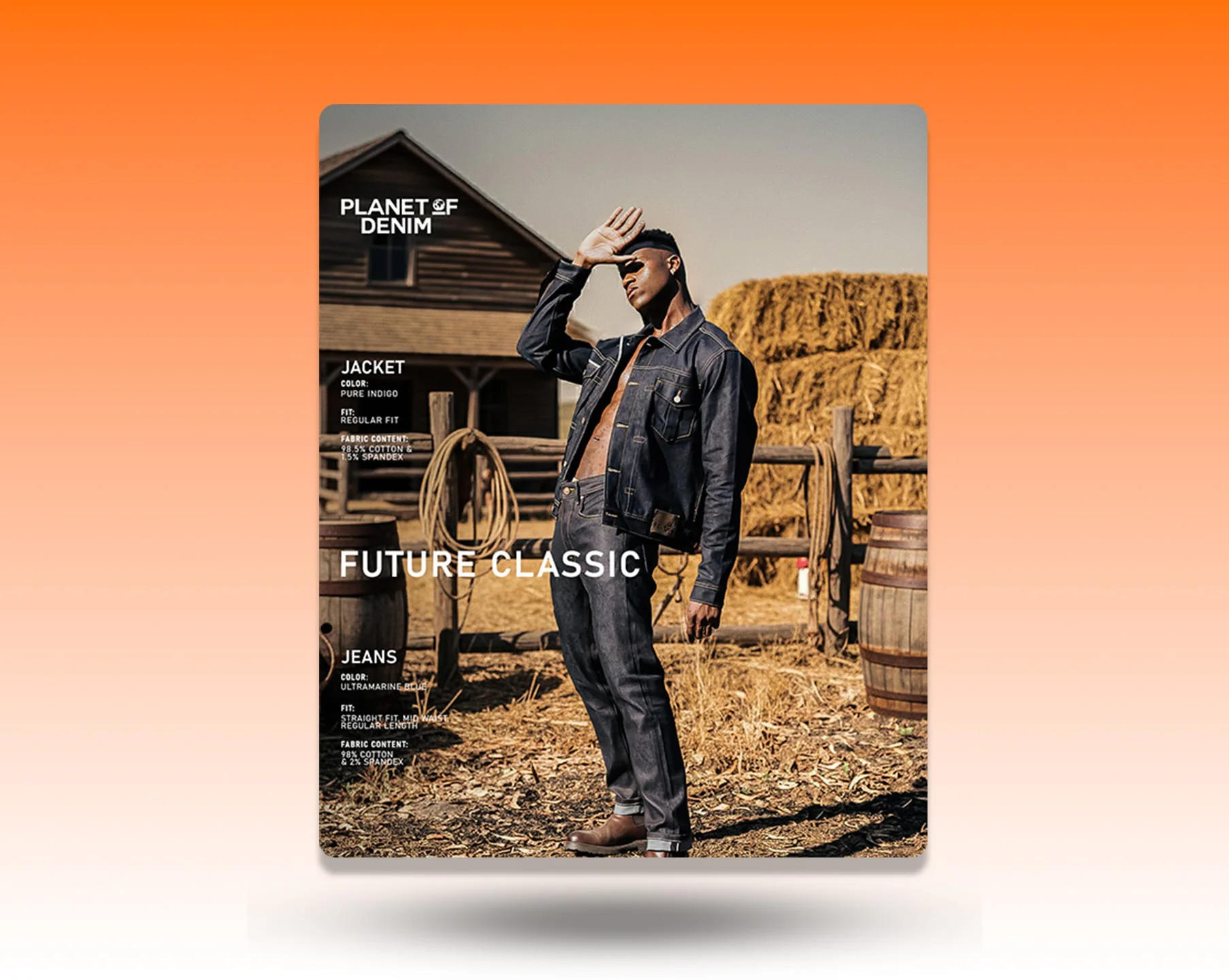Planet Of Denim campaign design 6