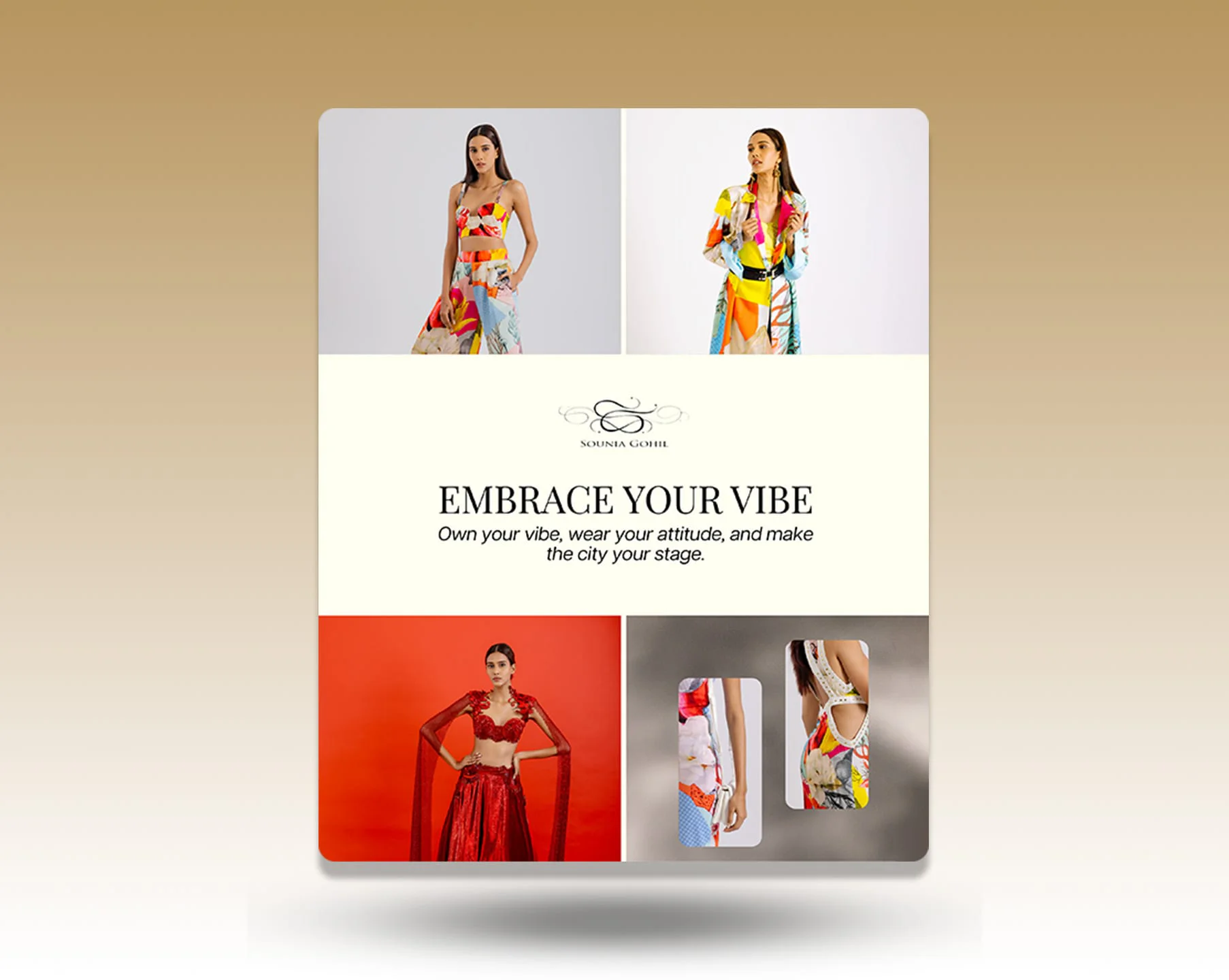 Sounia Gohil campaign design 1